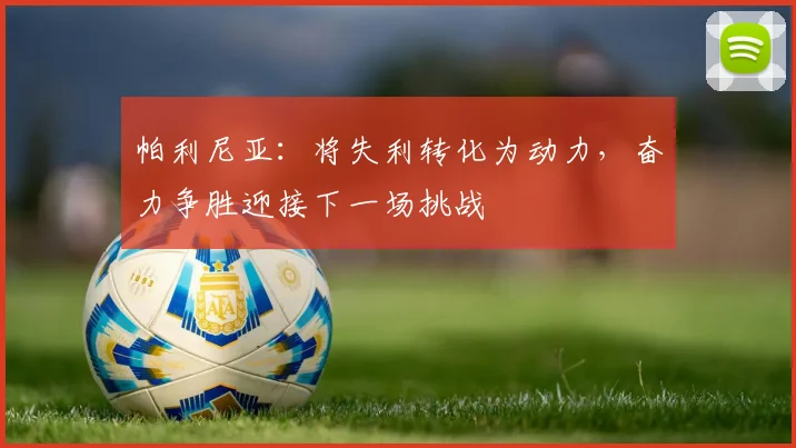 帕利尼亚：将失利转化为动力，奋力争胜迎接下一场挑战